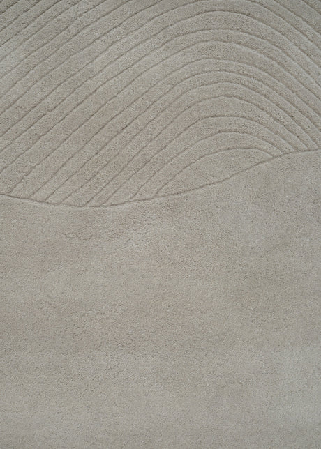 Fluid Arc Teppich, Chalk von Linie Design - 1 - Jacobsen Plus