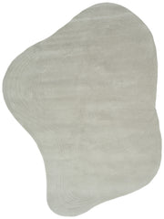 Fluid Arc Teppich, Chalk von Linie Design