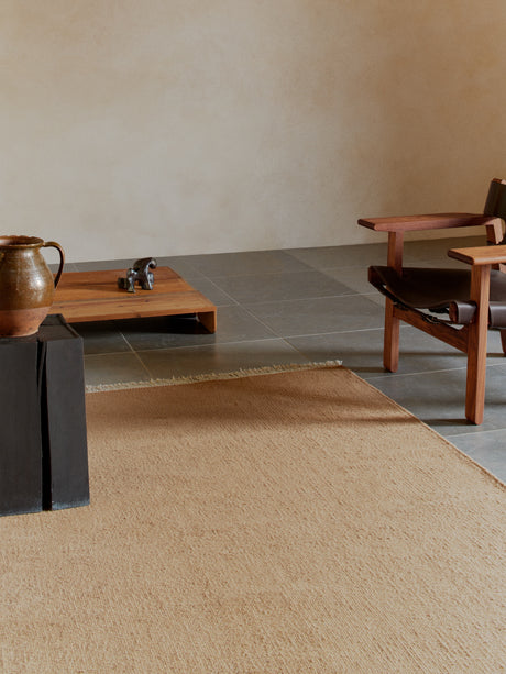 Rainbow Teppich von Linie Design - 140 x 200 cm / Sand - Jacobsen Plus