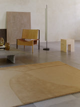 Split Plains Teppich, Mustard von Linie Design - 1 - Jacobsen Plus
