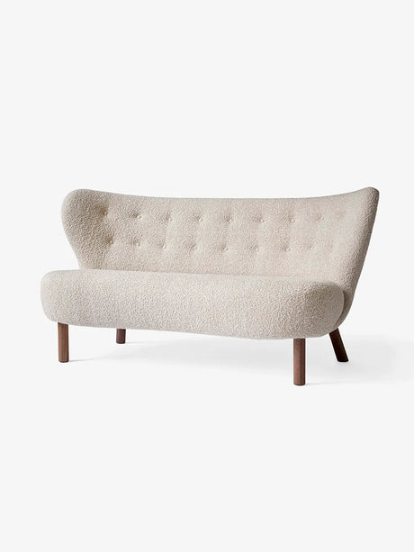 Little Petra Sofa VB2 von &Tradition - Karakorum 003 / Walnuss - Jacobsen Plus