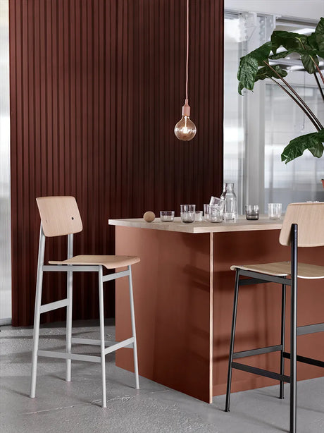 E27 Pendant Lamp von Muuto - Beige Grün - Jacobsen Plus