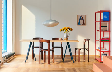 Loop Stand Table, 180 cm von HAY - Weißes Laminat - Jacobsen Plus