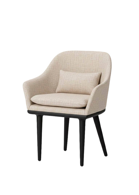 Lunar spisebordsstol, large, sort eg, Main Line Flax 20 HR fra Stellar Works - 1 - Jacobsen Plus