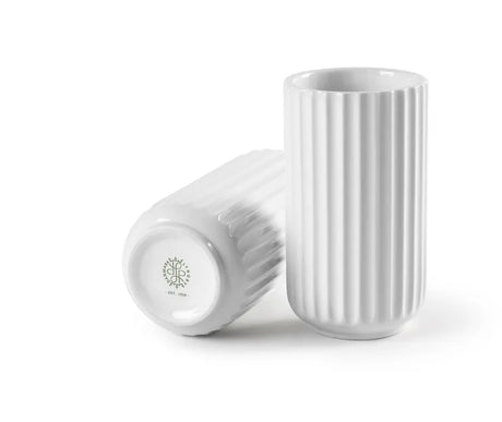 Lyngbyvase in Weiß von Lyngby Porcelæn - H: 12 / Weiß - Jacobsen Plus
