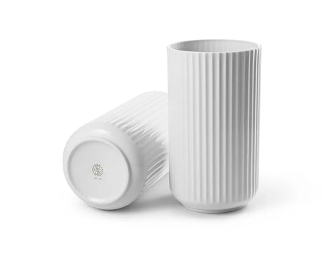 Lyngbyvase in Weiß von Lyngby Porcelæn - H: 25 / Weiß - Jacobsen Plus
