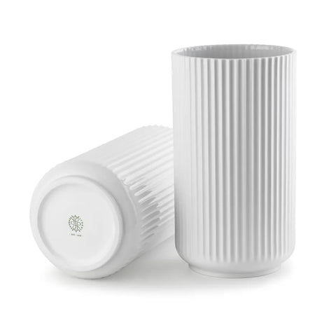Lyngbyvase in Weiß von Lyngby Porcelæn - H: 31 / Weiß - Jacobsen Plus