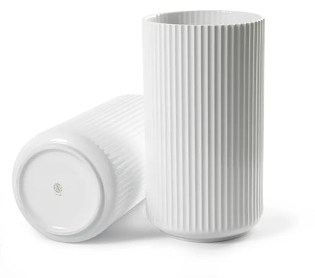 Lyngbyvase in Weiß von Lyngby Porcelæn - H: 38 / Weiß - Jacobsen Plus