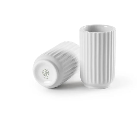 Lyngbyvase in Weiß von Lyngby Porcelæn - H: 8 / Weiß - Jacobsen Plus