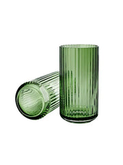 Lyngbyvasen i grøn glas fra Lyngby Porcelæn