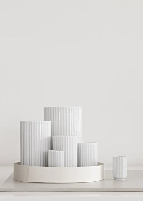 Lyngbyvase in Weiß von Lyngby Porcelæn - 2 - Jacobsen Plus
