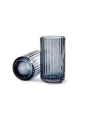 Lyngbyvasen blå glas fra Lyngby Porcelæn