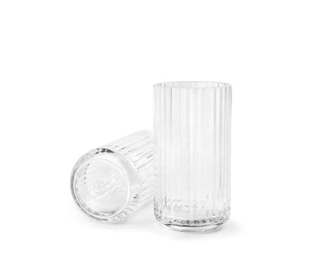 Lyngbyvase aus klarem Glas von Lyngby Porcelæn - H: 15 / Klar - Jacobsen Plus