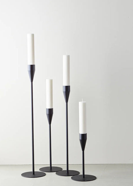 Jupiter Kerzenständer, Schwarz von Piet Hein - 2 - Jacobsen Plus