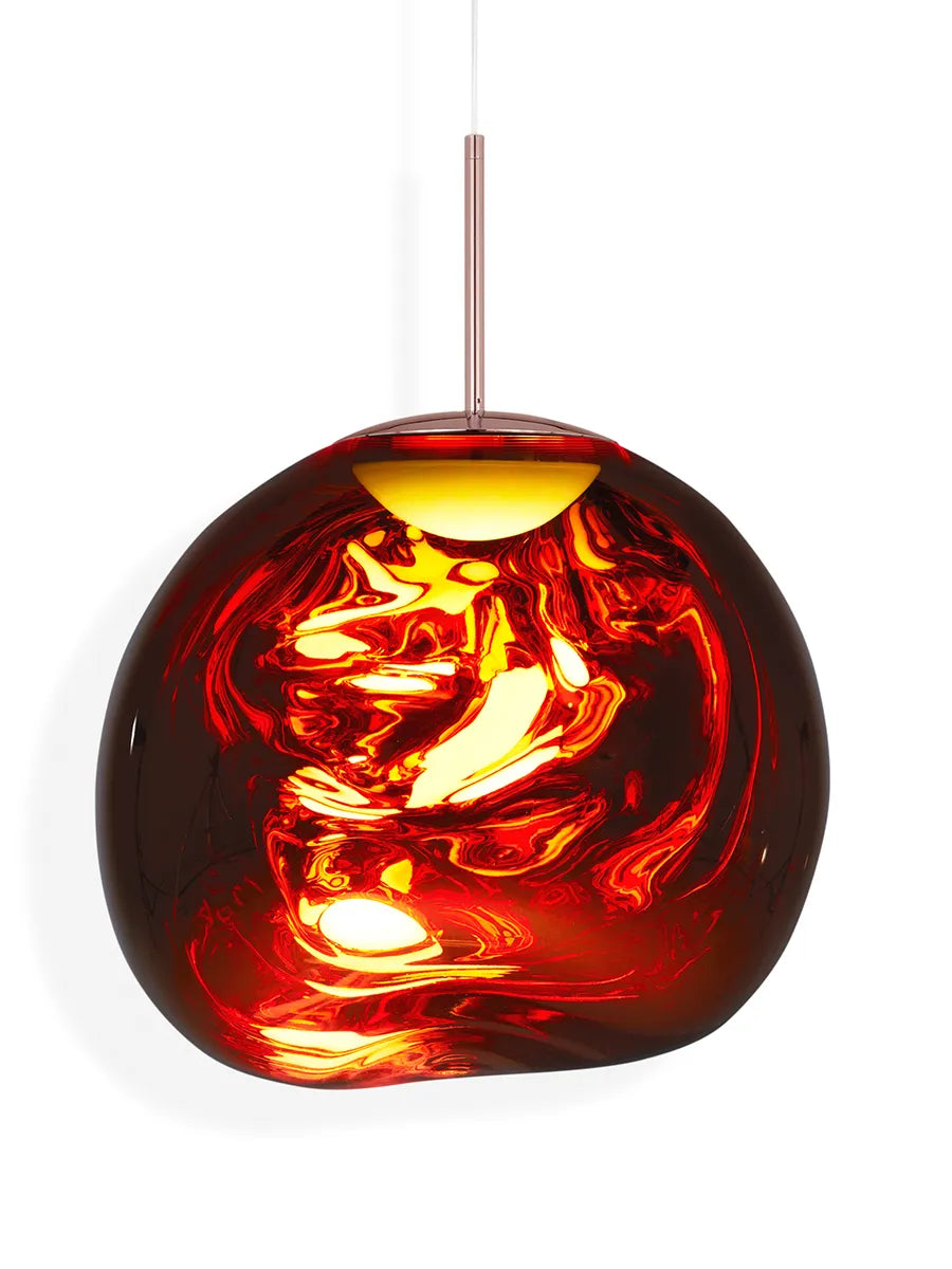 Melt Pendant Copper, 50 cm fra Tom Dixon