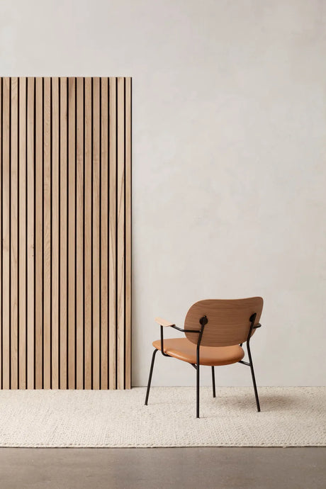 Co Lounge Chair von Audo Copenhagen - BLACK OAK - DAKAR 0842 - Jacobsen Plus