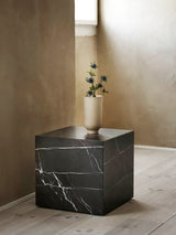 Plinth Cubic Black Nero Marquina Marmor von Audo Copenhagen - 3 - Jacobsen Plus