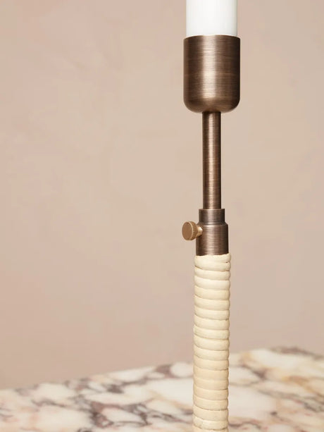 Duca Kerzenhalter von Audo Copenhagen - Poliertes Messing - Jacobsen Plus