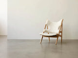 Knitting Lounge Chair, Sheepskin fra Audo Copenhagen - 12 - Jacobsen Plus