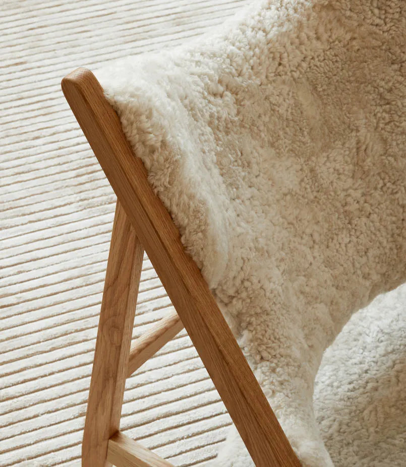 Knitting Lounge Chair, Sheepskin fra Audo Copenhagen - 14 - Jacobsen Plus