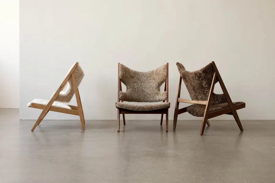 Knitting Lounge Chair, Sheepskin fra Audo Copenhagen - 5 - Jacobsen Plus