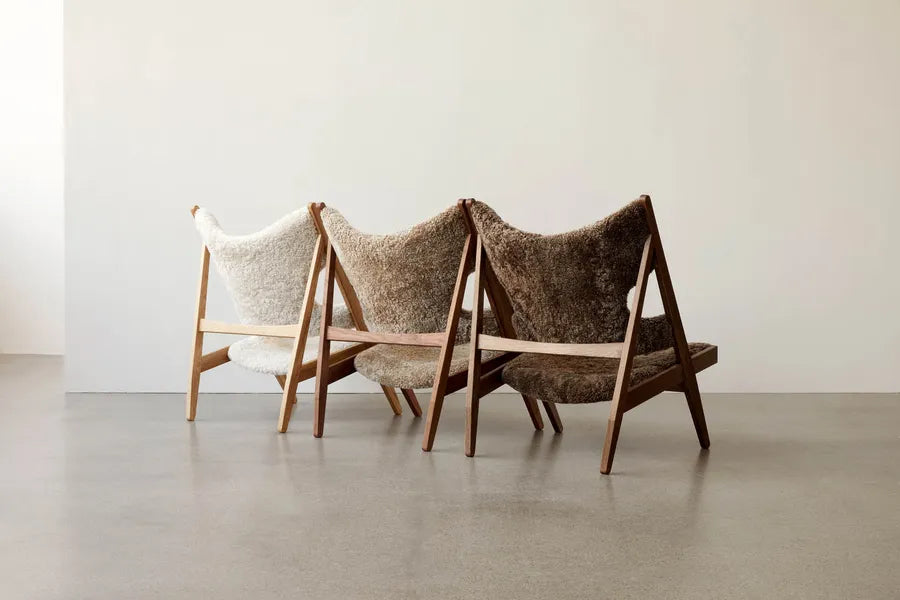 Knitting Lounge Chair, Sheepskin fra Audo Copenhagen - 6 - Jacobsen Plus