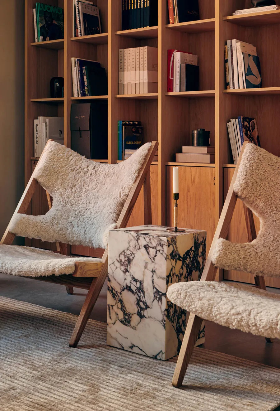 Knitting Lounge Chair, Sheepskin fra Audo Copenhagen - 10 - Jacobsen Plus