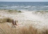 Outdoor-Loungeset in Teak mit 1 BM5868-Beistelltisch und 2 Cuba Outdoor Stühlen in Sesame von Carl Hansen & Søn - 3 - Jacobsen Plus