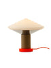 Whipped Table Lamp, leuchtendes Orange von LEO Objects