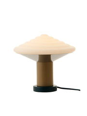 Whipped Table Lamp, ocean blue von LEO Objects
