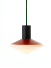Whipped Pendant Lamp, pure green von LEO Objects