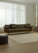 MH2301 Sofa, gefion læder fra Mogens Hansen - 1 - Jacobsen Plus