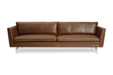 MH2301 Sofa, gefion læder fra Mogens Hansen - 2 pers. sofa (158 cm) / Saddle - Jacobsen Plus