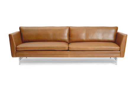 MH2301 Sofa, Gefion Leder fra Mogens Hansen - Cognac / 2 Pers. - Jacobsen Plus