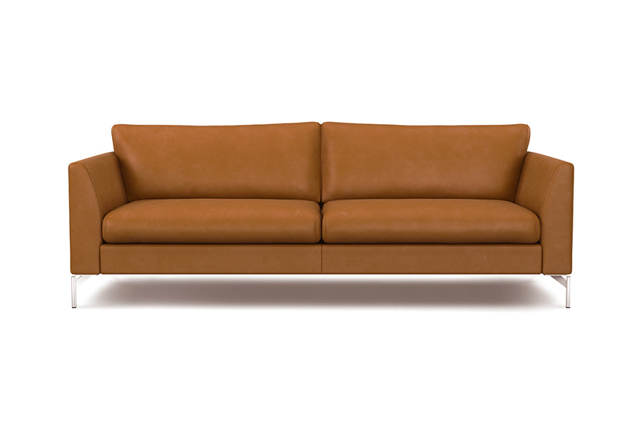 Mogens Hansen - MH272 3 pers. sofa i Frej anilinlæder - Natur - Jacobsen Plus