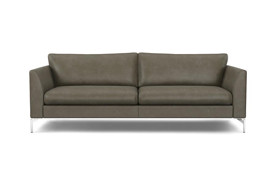 Mogens Hansen - MH272 3 pers. sofa i Frej anilinlæder - Olivengrøn - Jacobsen Plus