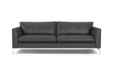 Mogens Hansen - MH272 3 pers. sofa i Frej anilinlæder - Sort - Jacobsen Plus