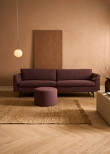 Mogens Hansen - MH272 4. pers. sofa i Nobel tekstil - 2 - Jacobsen Plus