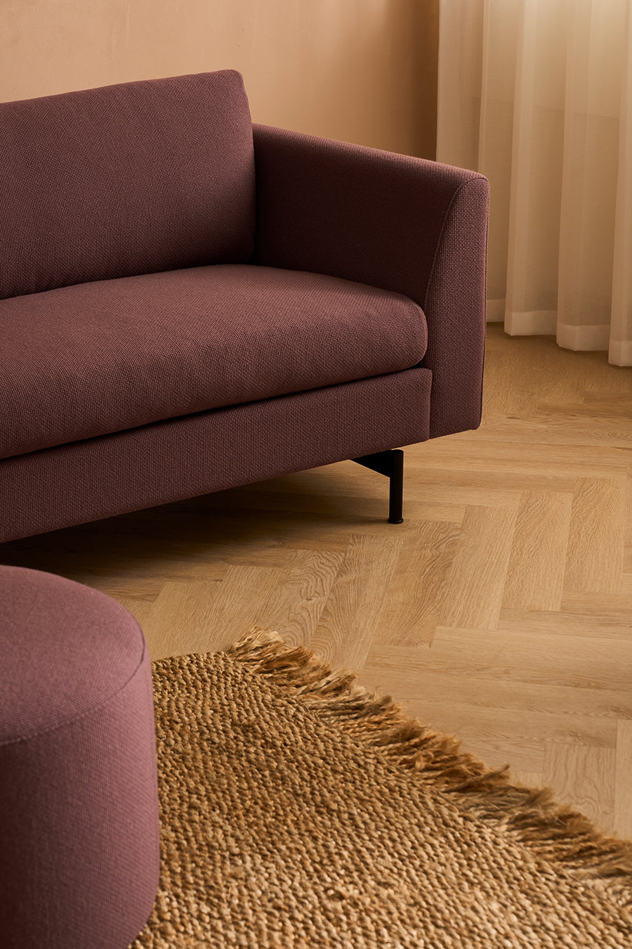 Mogens Hansen - MH272 4. pers. sofa i Nobel tekstil - 5 - Jacobsen Plus