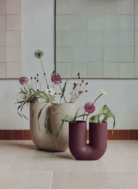 Kink Vase H 39 cm, Sand von Muuto - 4 - Jacobsen Plus