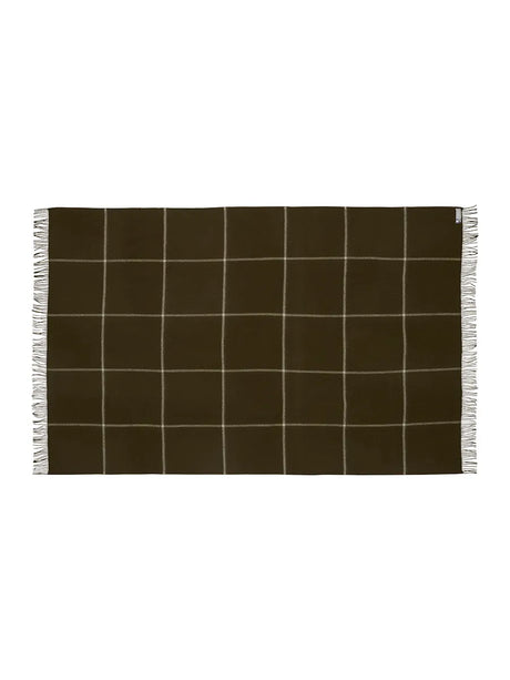 Mandø Plaid, seaweed fra Silkeborg Uldspinderi - 2 - Jacobsen Plus