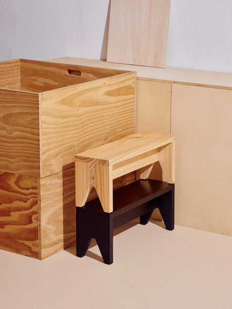 Manolito Stool, lang von HAY - Natürlich - Jacobsen Plus