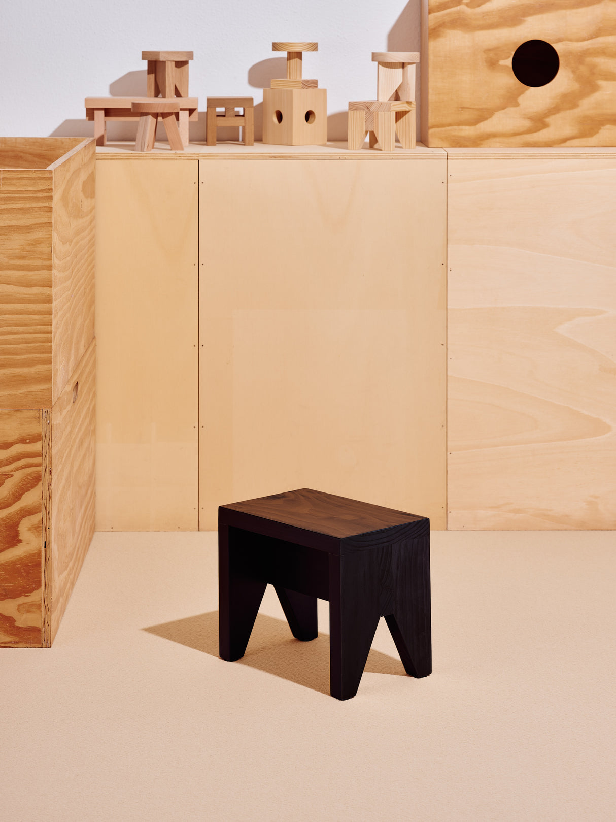 Manolito Stool, kurz von HAY - 3 - Jacobsen Plus