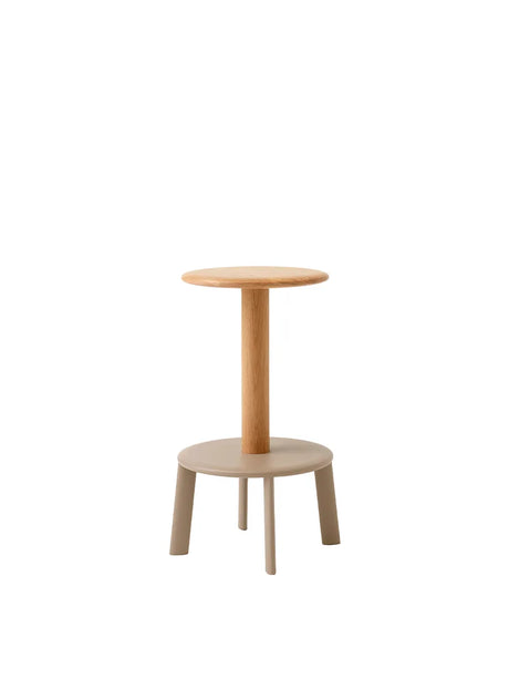 Massif AV39 Counter Stool von &Tradition - Oak & Grey Beige - Jacobsen Plus