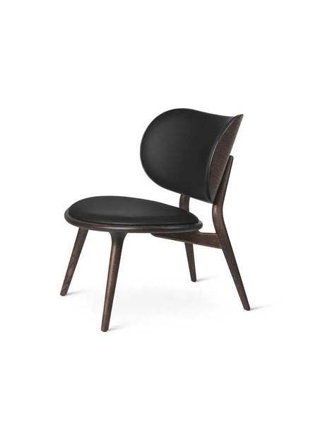 The Lounge Chair, sirka graue Eiche mit schwarzem Leder von Mater - 1 - Jacobsen Plus
