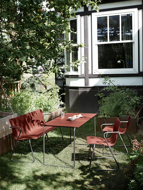 Ocean Gartenstuhl, burnt red von Mater - 3 - Jacobsen Plus