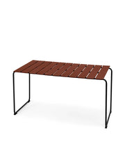 Ocean Gartentisch 140x70, burnt red von Mater
