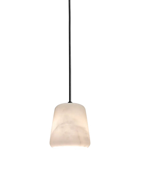 Material Pendelleuchte von New Works - Weißer Marmor - Jacobsen Plus