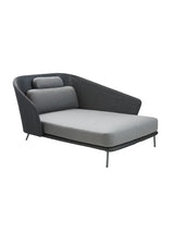 Mega Daybed, venstre, inkl. hyndesæt fra Cane-line - 1 - Jacobsen Plus