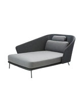 Mega Daybed, højre, inkl. hyndesæt fra Cane-line - 1 - Jacobsen Plus